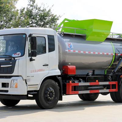 Dongfeng Tianjin Kitchen Waste Truck（4500） 9 m³-Round Tank