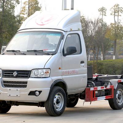 Dongfeng Xiaobawang Hook Arm Garbage Truck 3 m³ Household Waste Container
