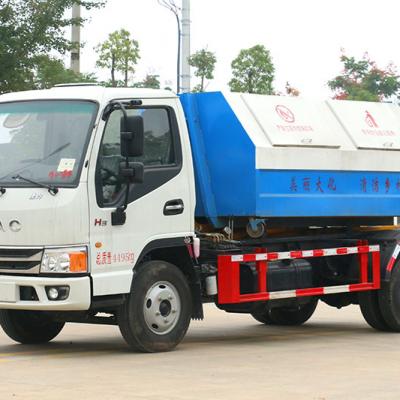 Kangling H3 Hook Arm Garbage Truck 5 m³ Household Waste Container