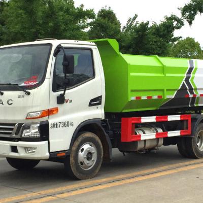JACJunling V3 Side-Loading Dump with Bucket Garbage Truck 5 m³