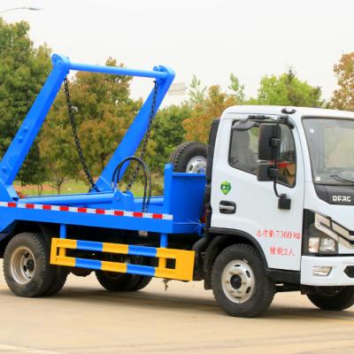 Dongfeng D6 Swing-Arm Garbage Truck 4 m³ Waste Container