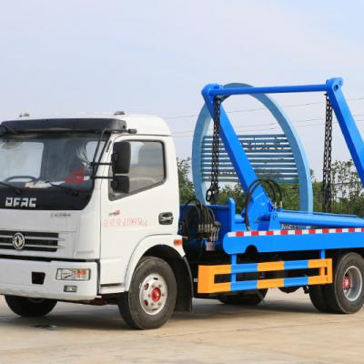 Dongfeng D7 Swing-Arm Garbage Truck 6 m³ Waste Container