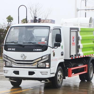 Dongfeng D6-Blue Plate-Datong Tank-Dust Suppression Vehicle（Square Tank）7 m³（Fog Cannon30~40 m）