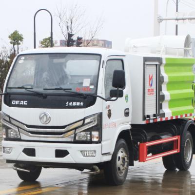 Dongfeng D6 Dust Suppression Vehicle（Square Tank） 4.5 m³（Fog Cannon30~40 m）