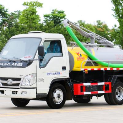 Foton Xiaoka2 Fecal Suction Truck 2.7 m³