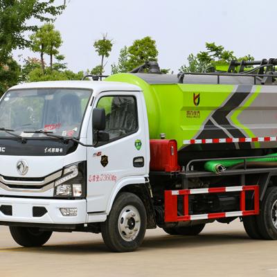 Dongfeng Xiaoduolika Combined Sewer Jetting & Vacuum Truck (Side-Mounted Water Tank) 1.7m3 Clean Water / 3.8m3 Sewage