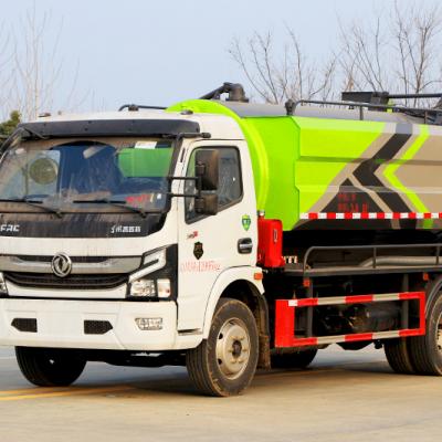 Dongfeng Dafuruika Combined Sewer Cleaning Truck（Side-Mounted Water Tank）3 m³ Clean Water Tank7.5 m³ Sewage Tank