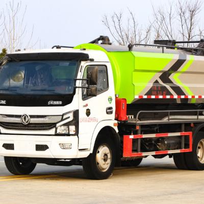 Dongfeng Large Duolika Combined Sewer Cleaning Truck（Side-Mounted Water Tank） 3 m³ Clean Water Tank7.5 m³ Sewage Tank
