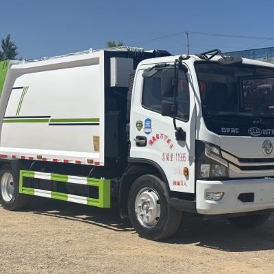 A0107 Dongfeng Duolika Compressed Garbage Truck (China VI)