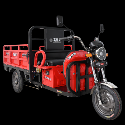 FGQ 60V Open-Body Electric Cargo Tricycle – 300-400kg Payload, High-Performance Brushless Motor, CE Certified for Urban Delivery