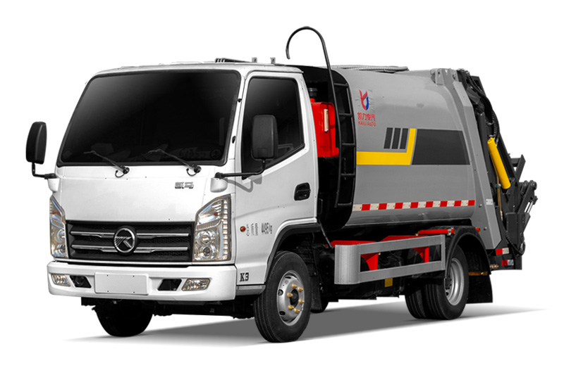Kaima K3 (2023 Model) Supermarket & Basement Compressed Garbage Truck Wheelbase: 2800 mm, 4.5 m³