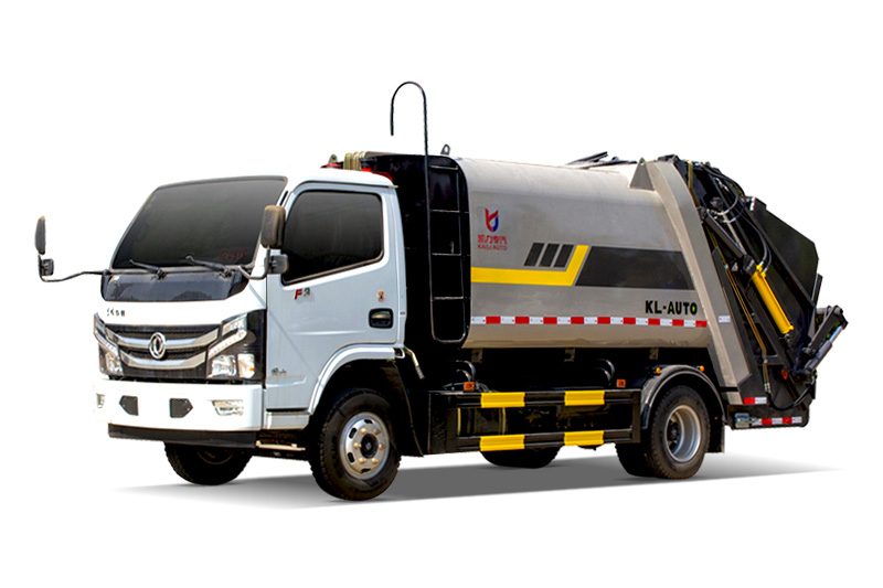 Dongfeng F3 (2023 Model) Compressed Garbage Truck Wheelbase: 3308 mm, 7 m³