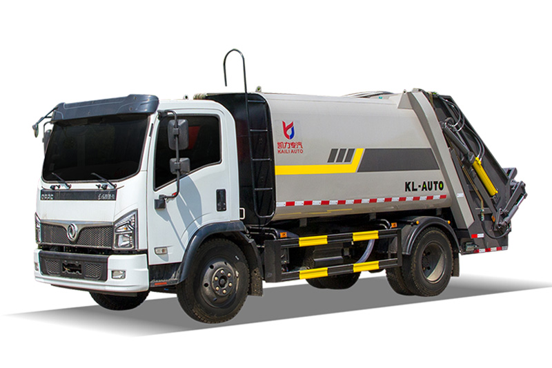 Dongfeng F7 (2023 Model) Compressed Garbage Truck Wheelbase: 3800 mm, 10 m³